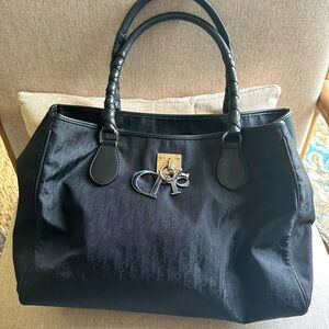 Canvas Dior tote